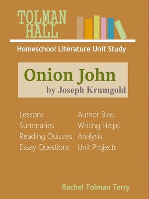 cover image of Onion John by Joseph Krumgold